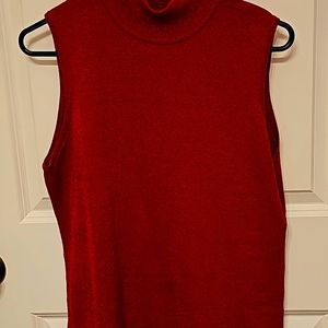 Ladies Mock Neck Layering Shell